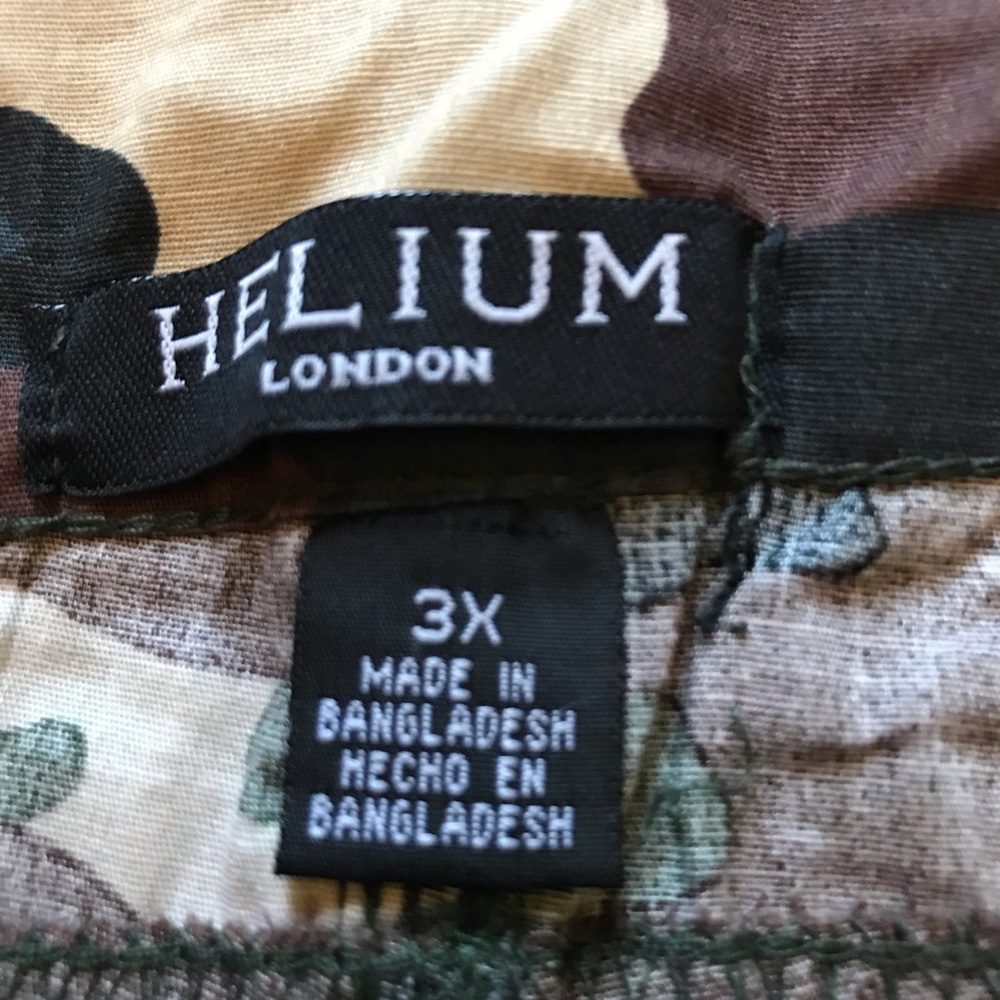 🔥Plus Size CAMOUFLAGE SHORTS 💚NWT🏷 Size 3x - Picture 4 of 8